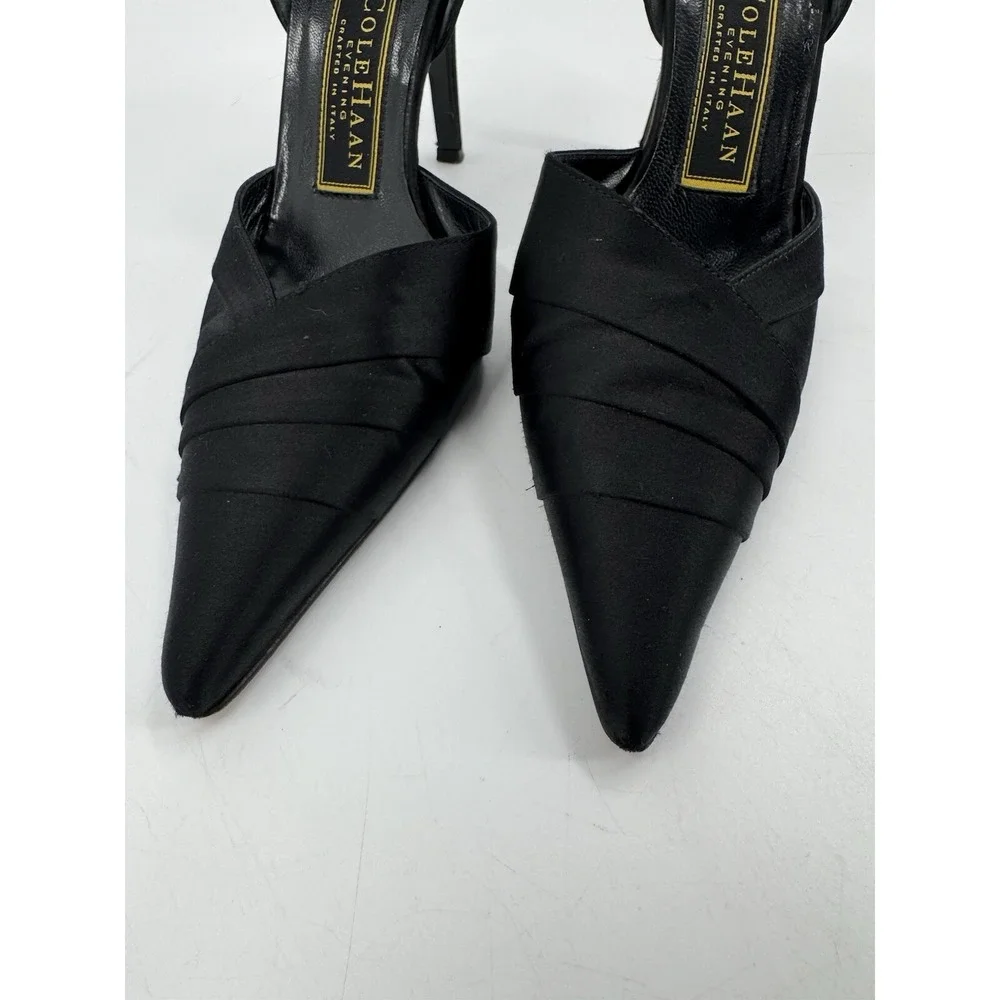 COLE HAAN - Black Layered Look Women's Pumps Size 6.5‎ B